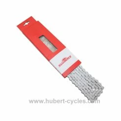 CHAINE VELO 1/3V SUNRACE 112MAILL GRIS