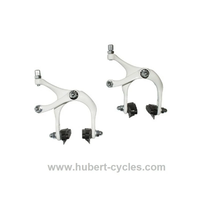 ETRIER DE FREIN ROUE 700 BLANC (PAIRE)