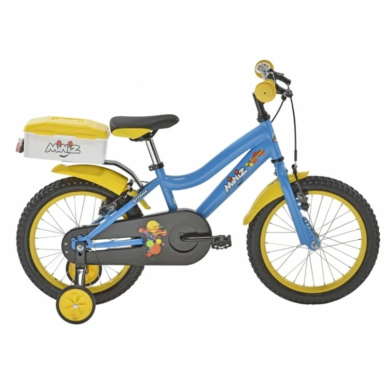VELO ENFANT MINIZ 16 POUCES BLEU