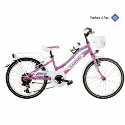 VELO MTB 20 LINCY 6V VIOLET FUCHSIA